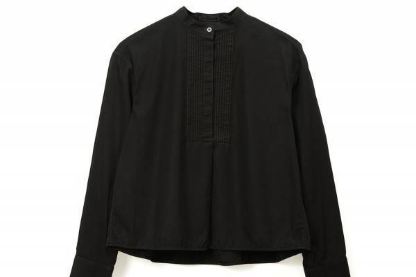 ジル サンダー 京都バル限定“真っ黒”シャツ、京都の伝統染色「京黒紋付染」の技法で