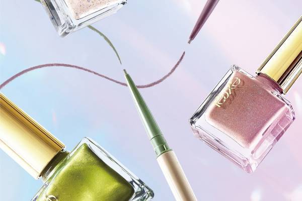 エクセル23年夏コスメ、“近未来”着想の輝くパール×ニュアンスカラーが光るアイライナー＆ネイル