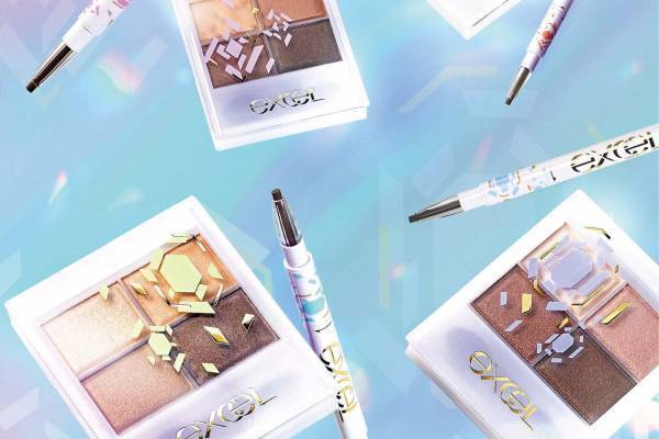 エクセル23年秋コスメ、人気アイパレ＆アイブロウアイテムが“近未来”着想の限定パッケージに
