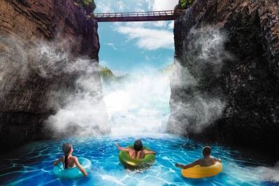 東京サマーランド「大自然が作り出す極限の冒険」テーマの体験型新プールが、2024年にオープン予定