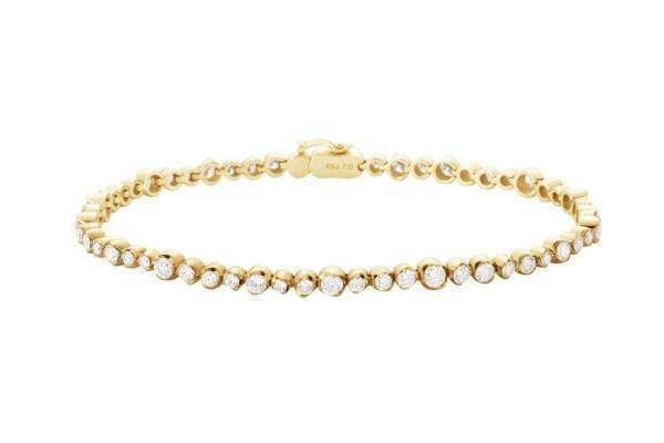 ジョージ ジェンセン“ダイヤモンド”輝く新作ジュエリー、大小異なる石のブレスレット＆ピアスなど