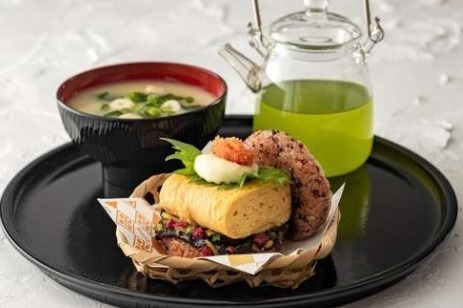 福岡発ライスバーガー専門店「コメコメバーガー」"博多明太だし巻き×雑穀バンズ”の新メニューなど