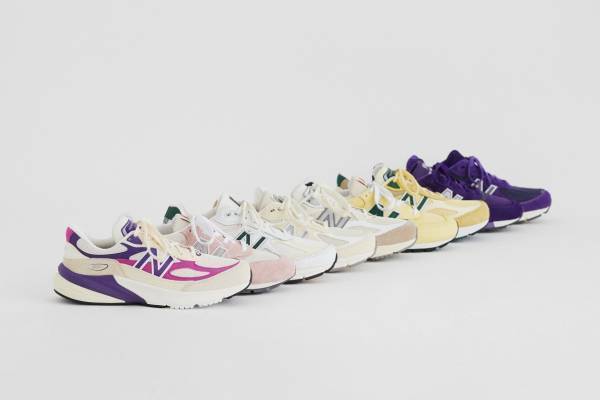 ニューバランス メイド イン USA 第3弾、スエード×メッシュのカラフルな限定スニーカーなど