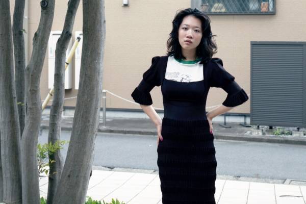 フェティコ“立体ボーダー”ドレス＆切り替えジャカードのボディスーツ、ザ トウキョウ別注