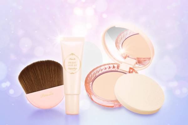 パラドゥ23年夏ベースメイク、毛穴を徹底カバー“まるで素肌”ファンデ現品とミニ下地＆ブラシのセット