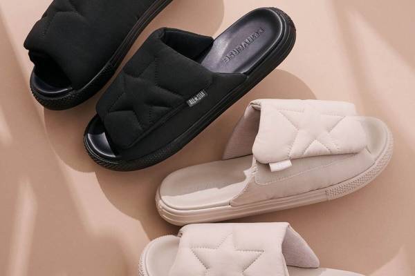 コンバース「オールスター」新作サンダル、“ふかふか”アッパー×星モチーフのキルティングステッチ