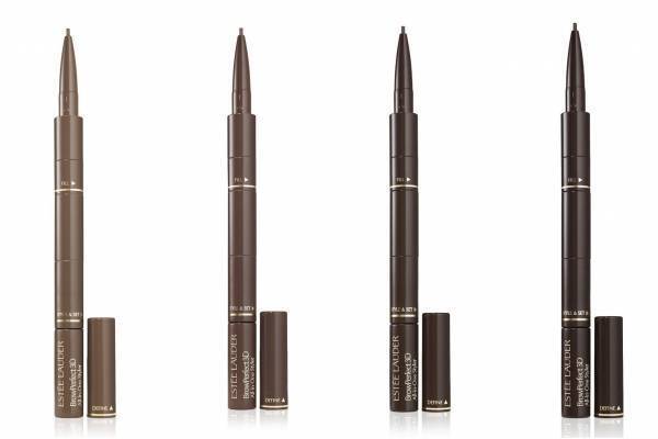 エスティ ローダー23年秋コスメ、“ペンシル・パウダー・マスカラ”1本3役のアイブローアイテム