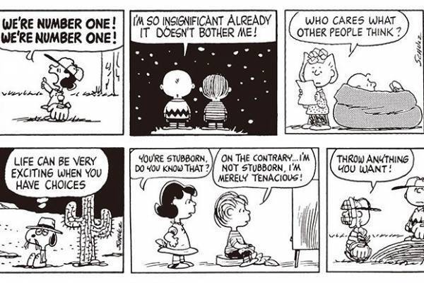 スヌーピーミュージアムの企画展「今こそ、ルーシー！」堂々と生きる“ルーシー”貴重な原画など約46点