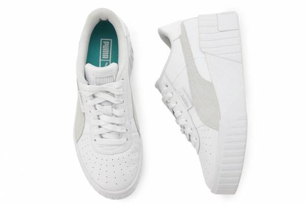 リリー ブラウン×プーマ初コラボスニーカー、“厚底ソール”×爽やかホワイトアッパー