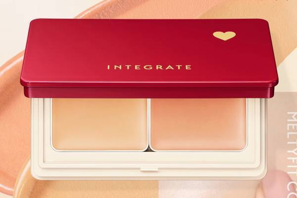 インテグレート23年秋ベースメイク、“とろけて密着カバー”する指塗り簡単コンシーラーパレット