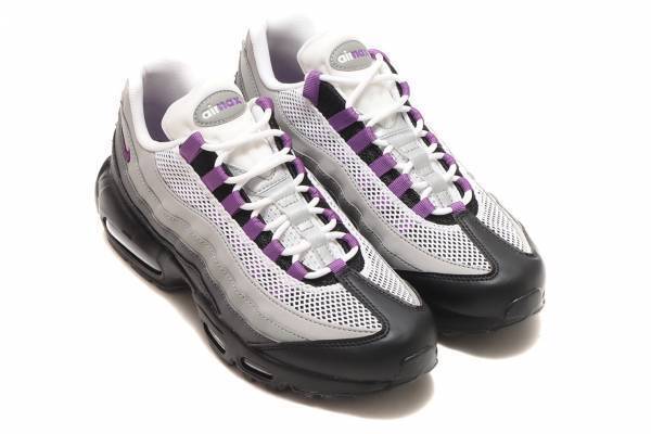 ナイキ「エア マックス 95」スニーカー、90's人気色“パープルグラデ”がアトモス限定リバイバル