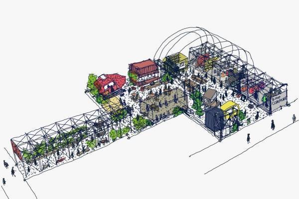 進化した新施設「コミューン」が神宮前に、キッチンカーの料理教室＆ラジオスタジオの設置も