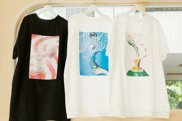 不純喫茶ドープ“ナポリタンやクリームソーダ”のコラボTシャツ、レピピアルマリオから
