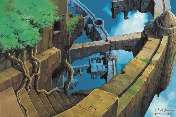 展覧会「新・山本二三展」浜松で、スタジオジブリのアニメ『天空の城ラピュタ』など“背景美術”に迫る