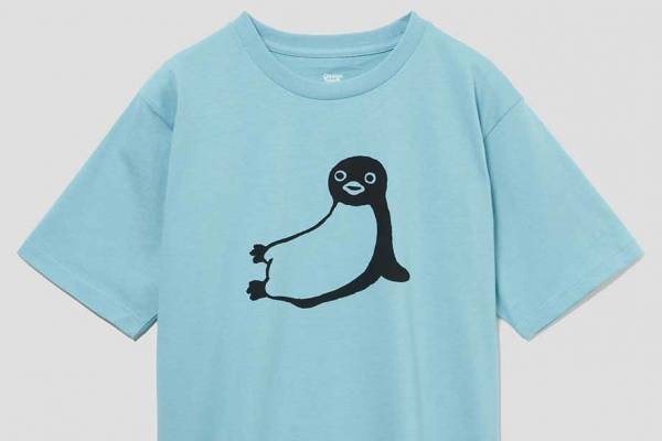 グラニフ×「Suicaのペンギン」のさかざきちはる、ユーモア溢れるペンギンを描いたコラボアイテム