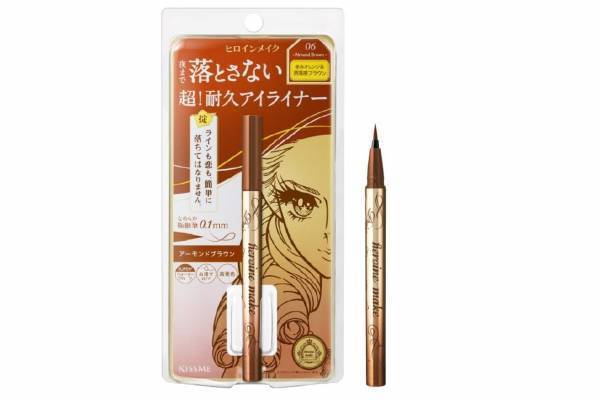 ヒロインメイク23年秋コスメ“史上最強の耐久アイライナー”に新色、赤みオレンジの洒落感ブラウン