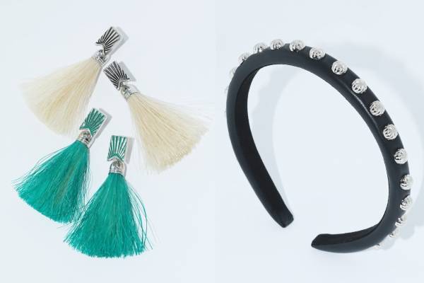 TOGA24年春夏アクセサリー、“鮮やかグリーン”のフリンジイヤリング＆人気カチューシャの新型も
