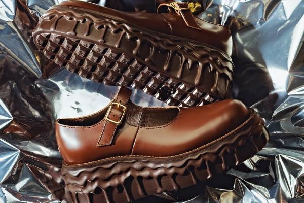 Q-pot.「メルティングチョコレートシューズ」“とろけるチョコ”の厚底メリージェーンが一般発売