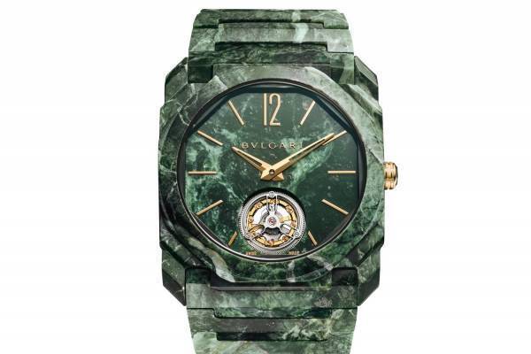 ブルガリ“大理石製”の限定ウォッチ「オクト フィニッシモ トゥールビヨン マーブル」