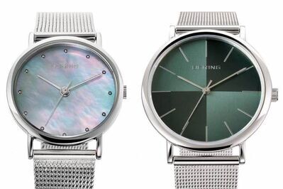 ベーリングの腕時計「ノーザンライツ」2023年の限定モデル、オーロラの表情を2つの文字盤で表現
