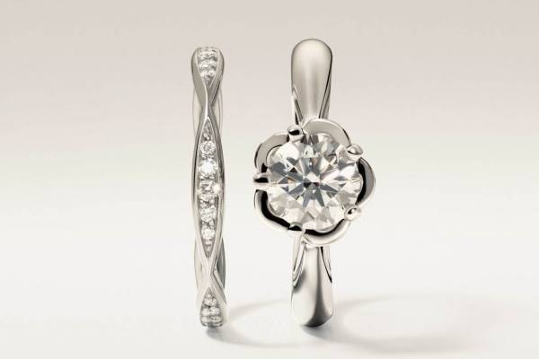 シャネル - カメリアの花やキルティング モチーフのブライダルリングが全国に、刻印サービスも