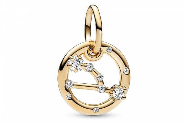 パンドラ“星座モチーフ”の新作チャーム、ゴールドサークル×煌めくストーンで12星座を表現