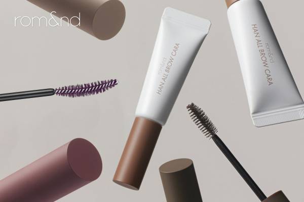 ロムアンド23年秋コスメ、眉マスカラ「ハンオールブロウカラ」が日本上陸！ローズベージュの限定色も