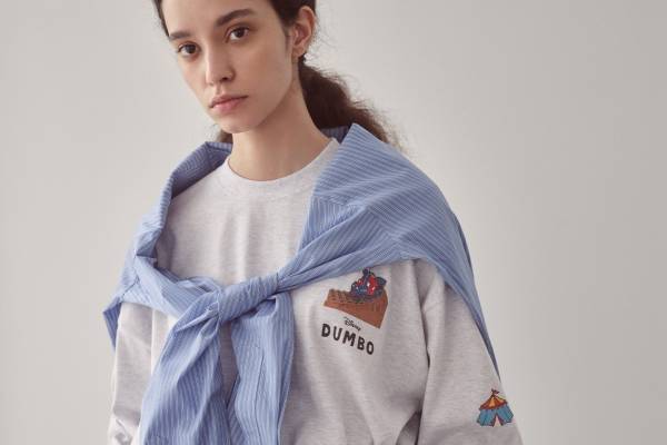 ディズニーアニメ映画『ダンボ』白黒プリントTシャツ＆ねずみのティモシーなど描くロンT、ウェイヴで