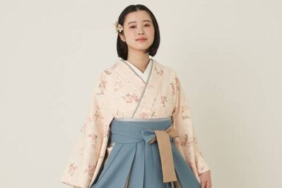 きものやまと2023年新作袴、八重桜やたんぽぽなど“春の花”咲く着物＆バイカラー袴