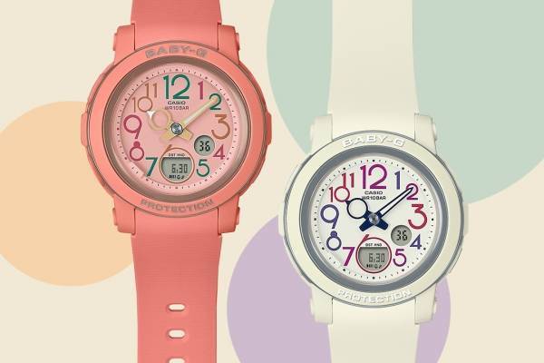 BABY-G“レトロポップな”腕時計「BGA-290」新作、マットなテラコッタオレンジケースなど