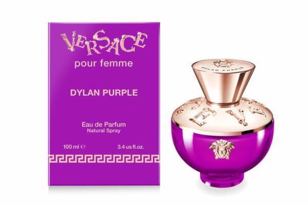 ヴェルサーチェ23年秋フレグランス「ディランパープル」柑橘系×“パープルフリージア”の花の香り