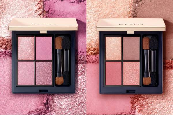 エトヴォス23年クリスマスコスメ、銘品アイパレにピンクの限定色＆ピンクベージュのスキンケア下地も