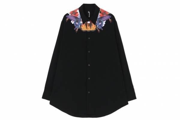 Ground Y×アニメ『地獄楽』コラボウェア、“花と蝶”を飾ったシャツや大胆プリントのTシャツ