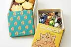 花江夏樹プロデュース「HanaH」×カカオキャットのチョコレート＆クッキー缶、猫型バタークッキーなど