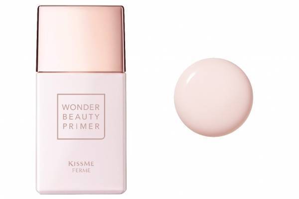 キスミー フェルム23年秋ベースメイク、ファンデと密着“セミツヤ肌”を叶えるプレミアム化粧下地