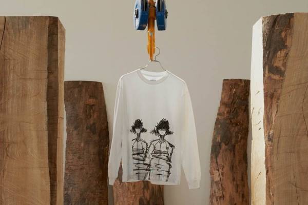 ネイバーフッド新作“木彫りブレイクダンサー”モチーフのロンT&パーカー、現代芸術家とコラボ