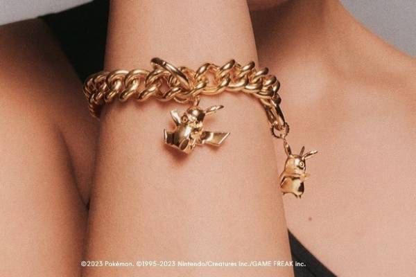 トムウッド × ポケモンがコラボ、“ハッピーなピカチュウ”のゴールド＆シルバーチャーム