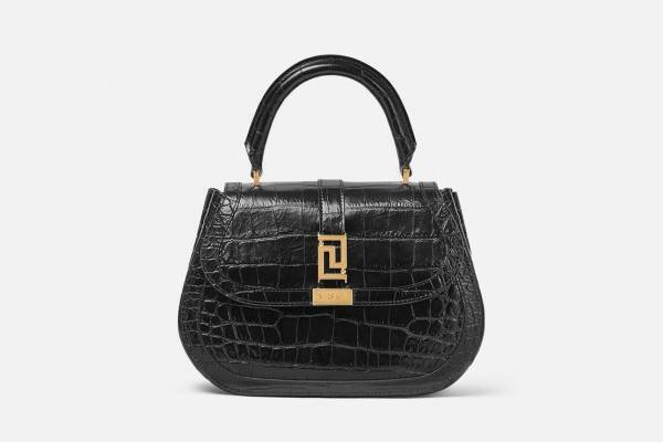 ヴェルサーチェ「グレカ ゴッデス」新作ハンドバッグ、スムースレザーやクロコエンボスで