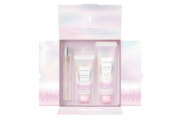 ジルスチュアート23年クリスマスコフレ第2弾、“ミルクティーの香り”ミニ香水＆ボディケアキットなど