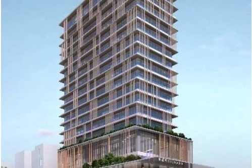 大阪梅田・茶屋町地区の再開発、商業店舗・ホテル・ホールを内包する施設が2027年度開業予定