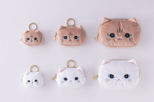 ポール ＆ ジョーのステーショナリー23年秋冬、モフモフの猫型ポーチ＆テディベア柄ノートなど