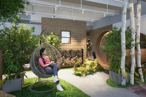 神戸・三宮の商業施設「ミント神戸」6階を全面リニューアル、西日本初出店のサウナ専門店など新オープン