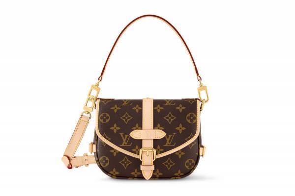 ルイ・ヴィトンのウィメンズバッグ「ソミュール BB」新作、モノグラム・キャンバスで