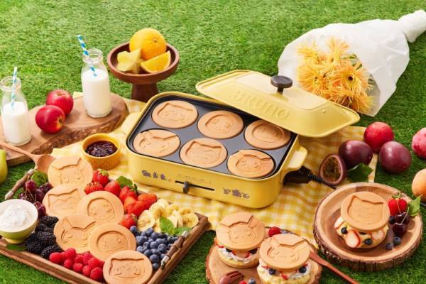ブルーノ“ポケモンのミニパンケーキ”が焼けるホットプレート、イーブイやゼニガメなど