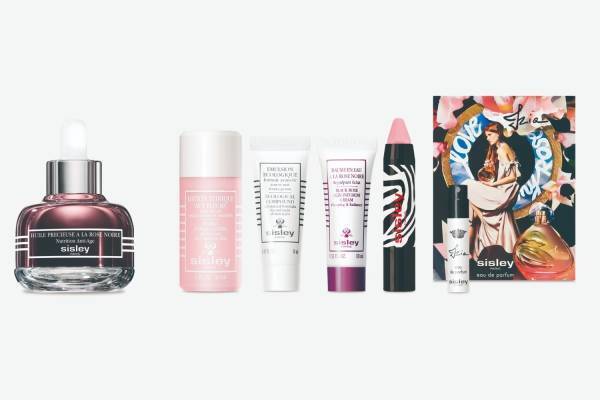シスレー23年クリスマスコフレ、“ブラックローズ香る”フェイスオイル現品入りスキンケアキットなど