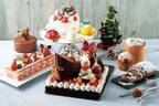 横浜ロイヤルパークホテル23年クリスマスケーキ、“愛らしい雪だるま”飾ったブッシュドノエルなど