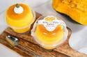 ファミリーマート「スフレ・プリン かぼちゃ」“ふわしゅわ”スフレ×ねっとり濃厚かぼちゃプリン