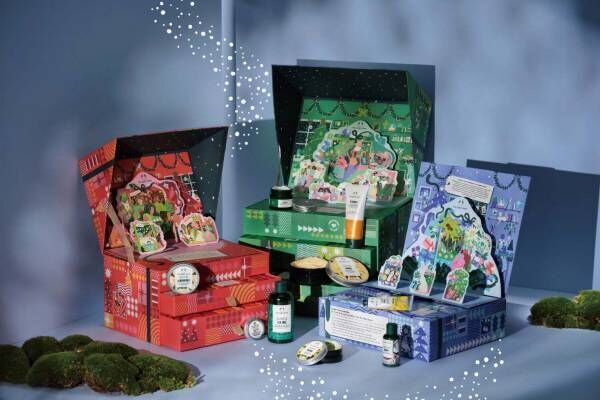 ザボディショップ23年クリスマスコフレ、煌めくアドベントカレンダー&amp;“チェリー”香る限定ボディケア