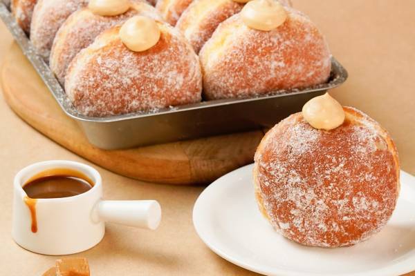 マラサダドーナツ専門店「マラサダボムズ」秋冬限定“塩キャラメル”＆チョコレートの新味