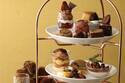 キハチ 青山本店“栗”が主役の秋限定アフタヌーンティー、ショコラ×マロンのパフェやケーキ